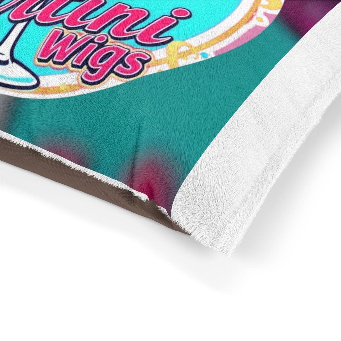 Martini Wigs Pet Bed - Stylish & Fun Pet Lounge for Fashion-Forward Pets