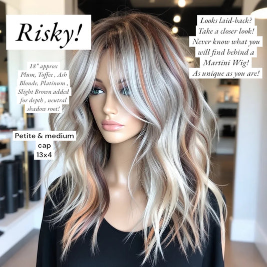 Risky! Petite Pre-Order True petite size cap 19.5-20.5 head circumference. Due end of Nov