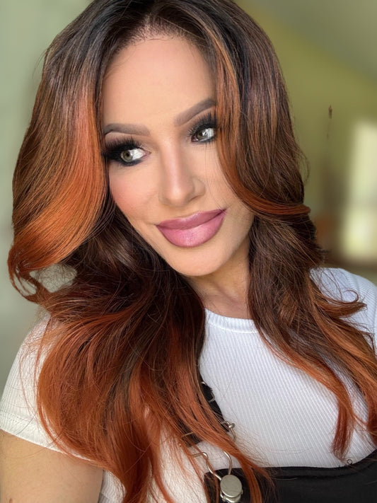 Reverse Cowgirl Copper ! Complex Color Petite cap