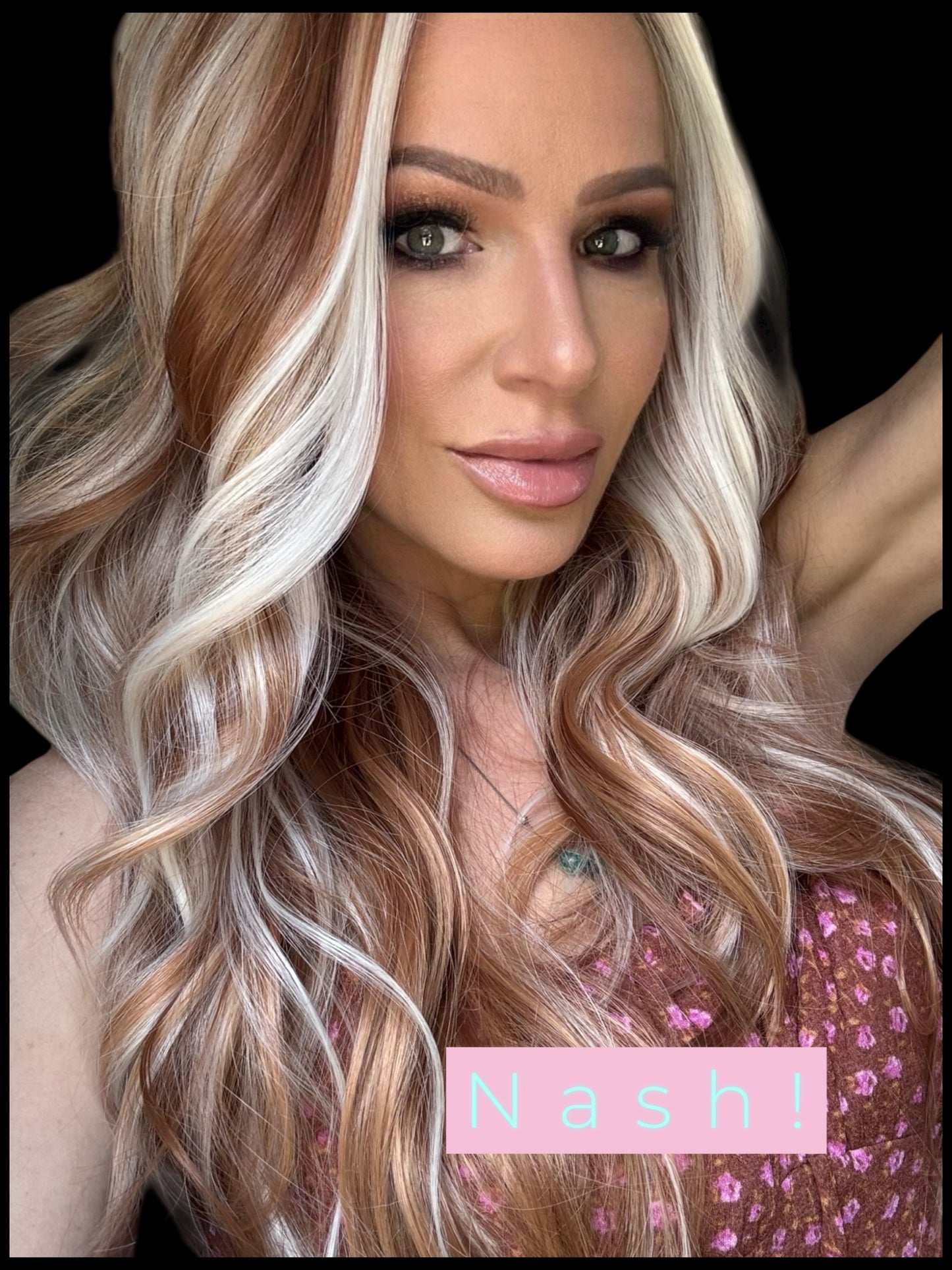 Nash!!! -Pre-order only! universal Cap-will have a small shadow root I had them add.