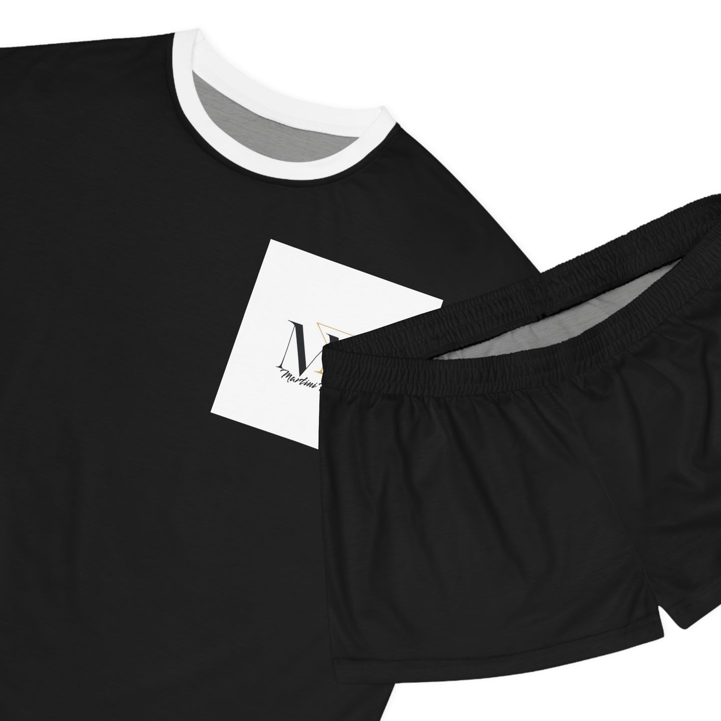 Chic Women's Black Short Pajama Set - Cozy & Stylish Sleepwear