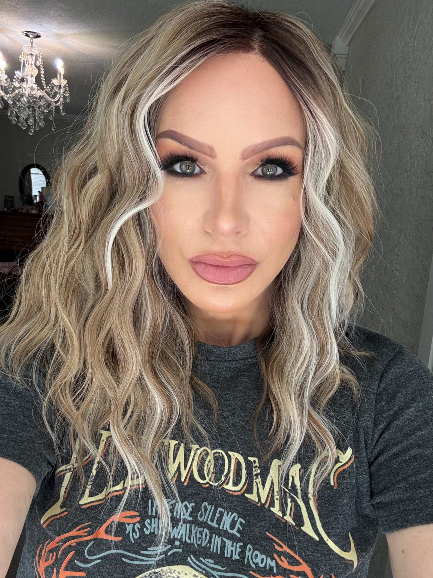 Alpine Blonde! With our new “Veiled lace” In stock in one week!