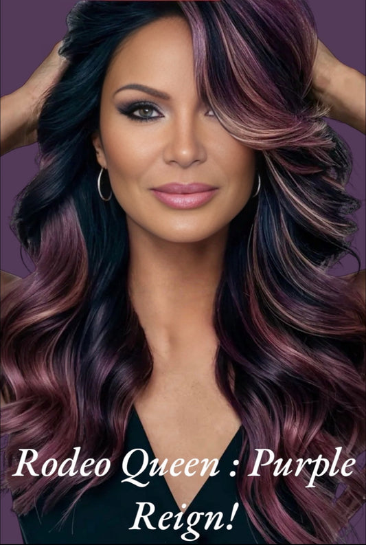 Rodeo Queen Purple Reign!-Regular Cap -pre order only Due in Dec