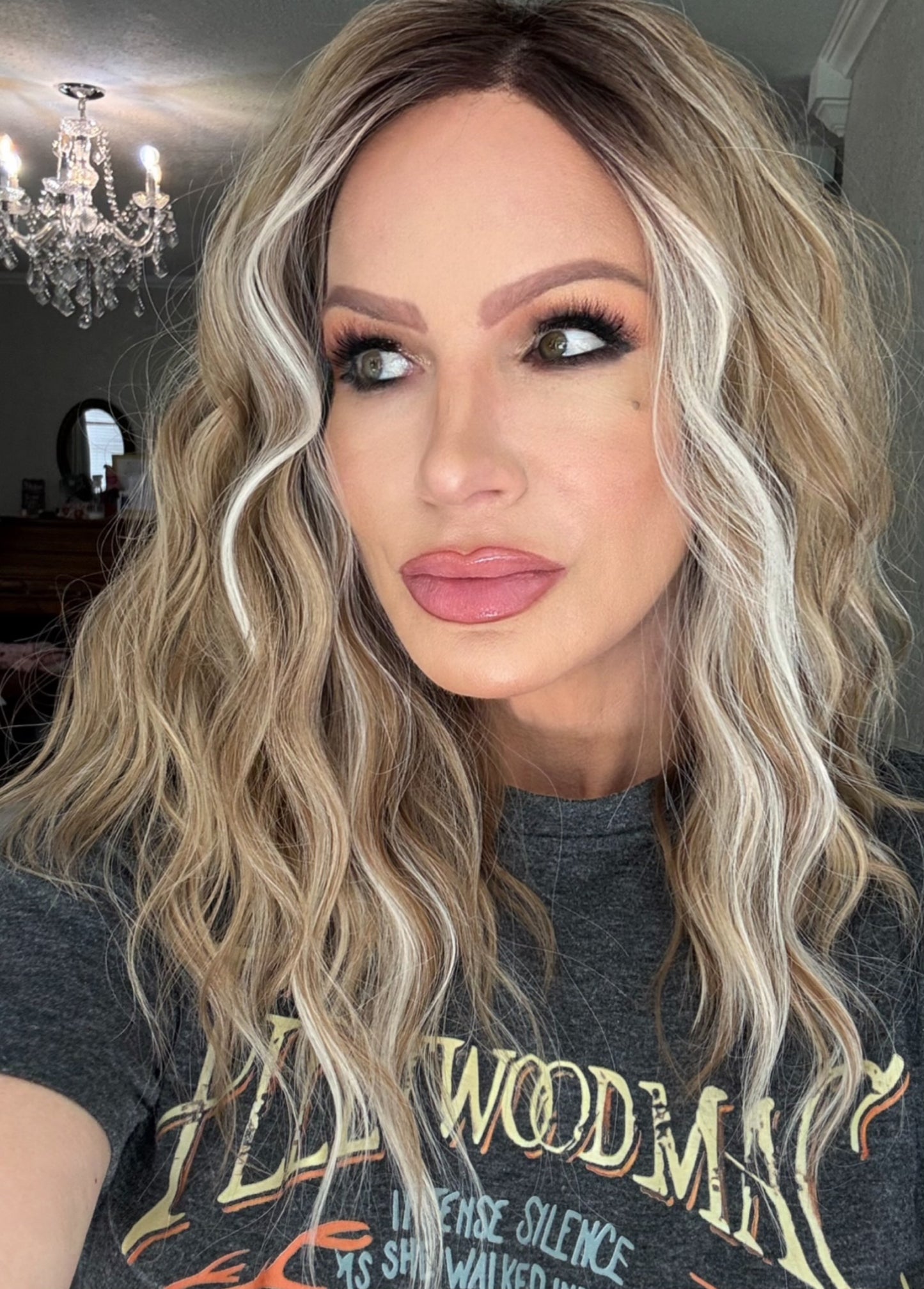 Alpine Blonde! With our new “Veiled lace” In stock in one week!