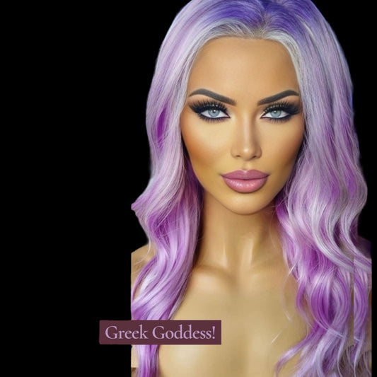 Greek Goddess-Petite!-In Stock- actual wig pictured here.