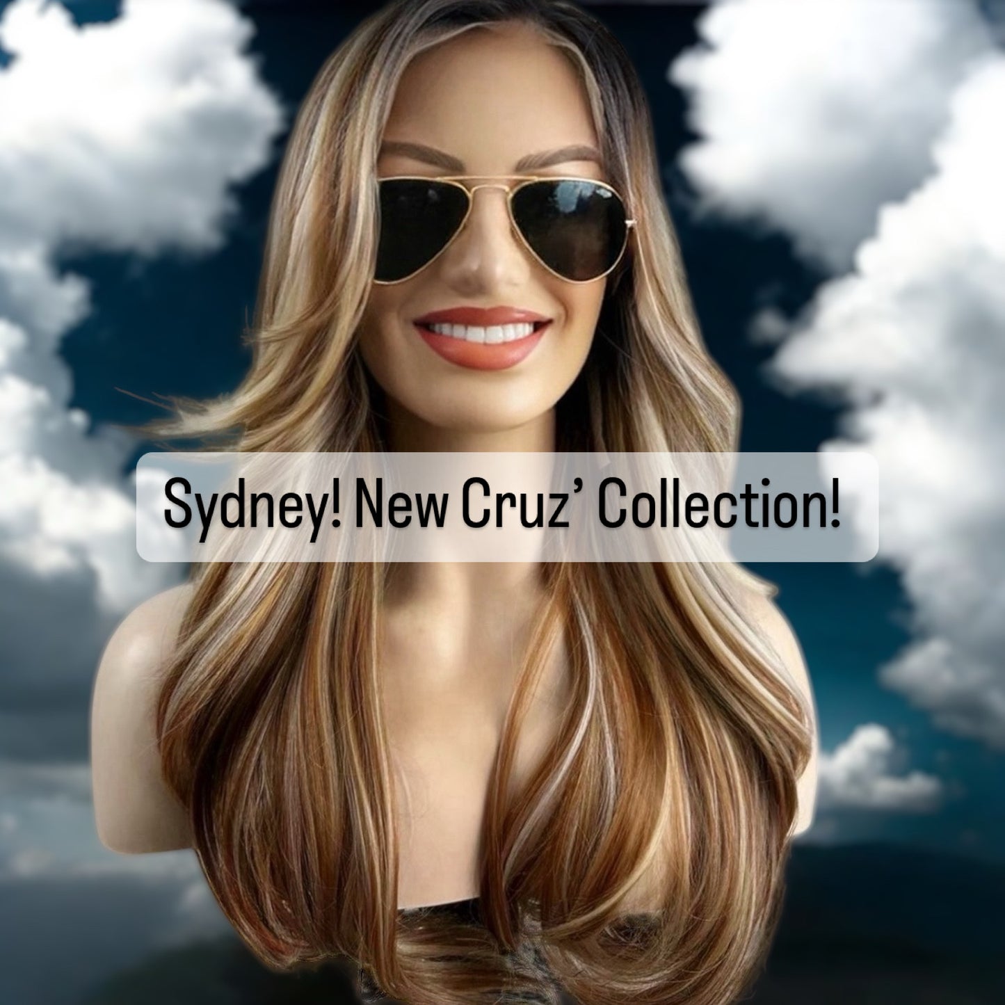 SYDNEY Petite- A Cruz’ Collection! Photo is of the actual wig**Regular universal cap