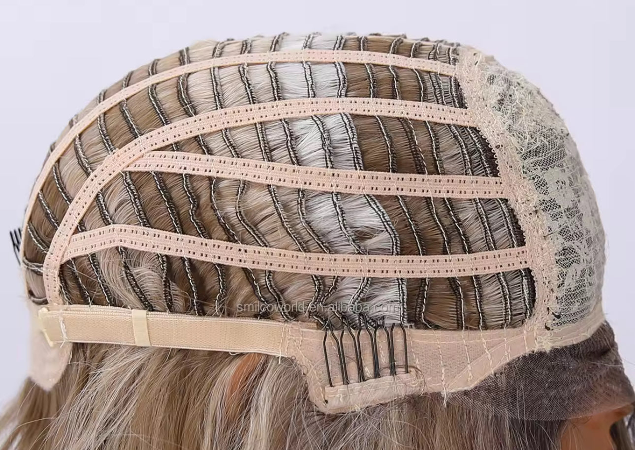 Alpine Blonde! With our new “Veiled lace” In stock in one week!