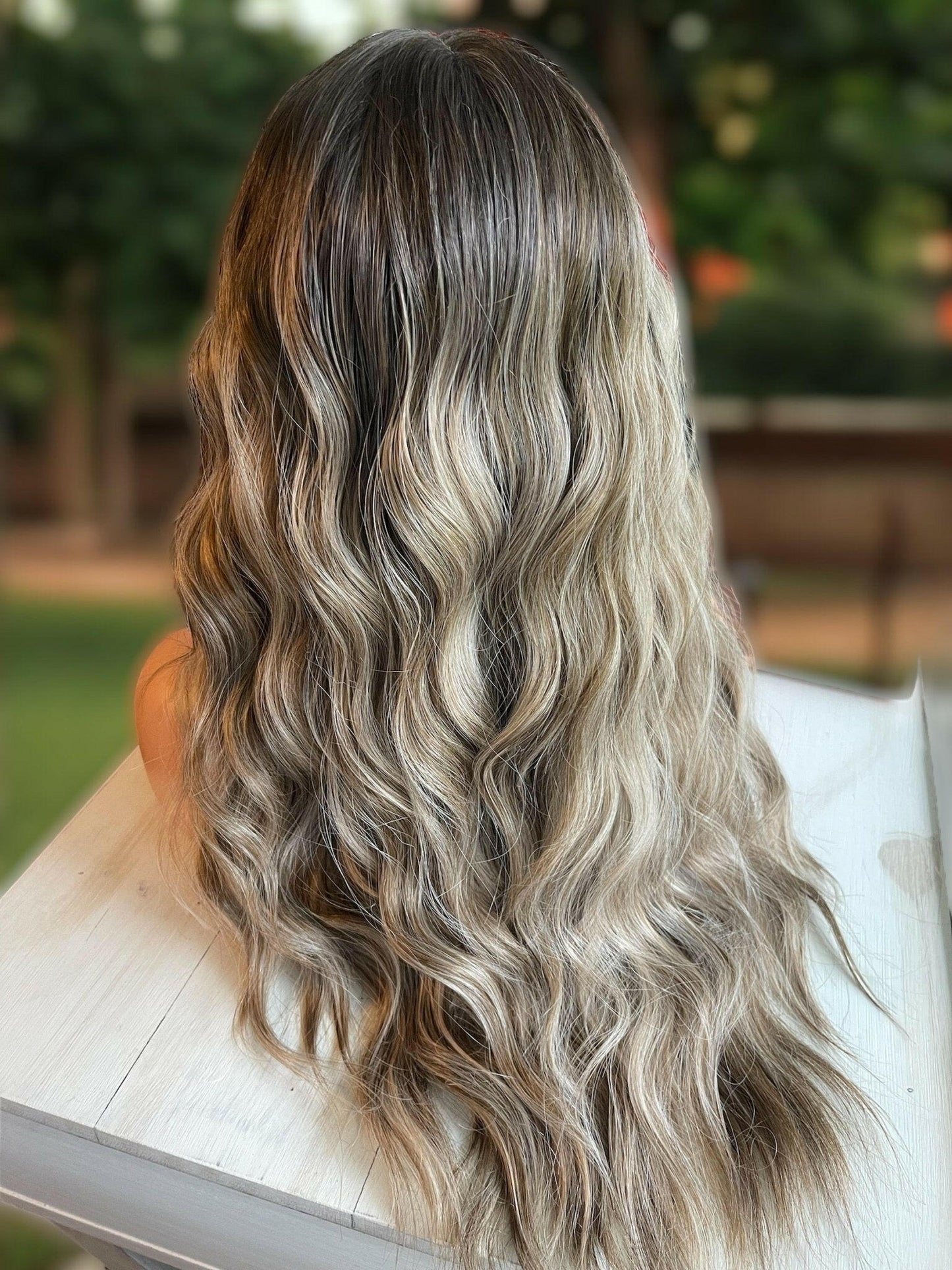 Aire - Light Brunette W/ Highlights T - Part - Martini Wigs