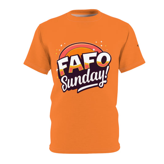 FAFO Sunday Unisex Cut & Sew Tee, Vibrant Graphic T-Shirt for Casual Wear, Fun Gift for Friends, Colorful Statement Top, Perfect for [...].