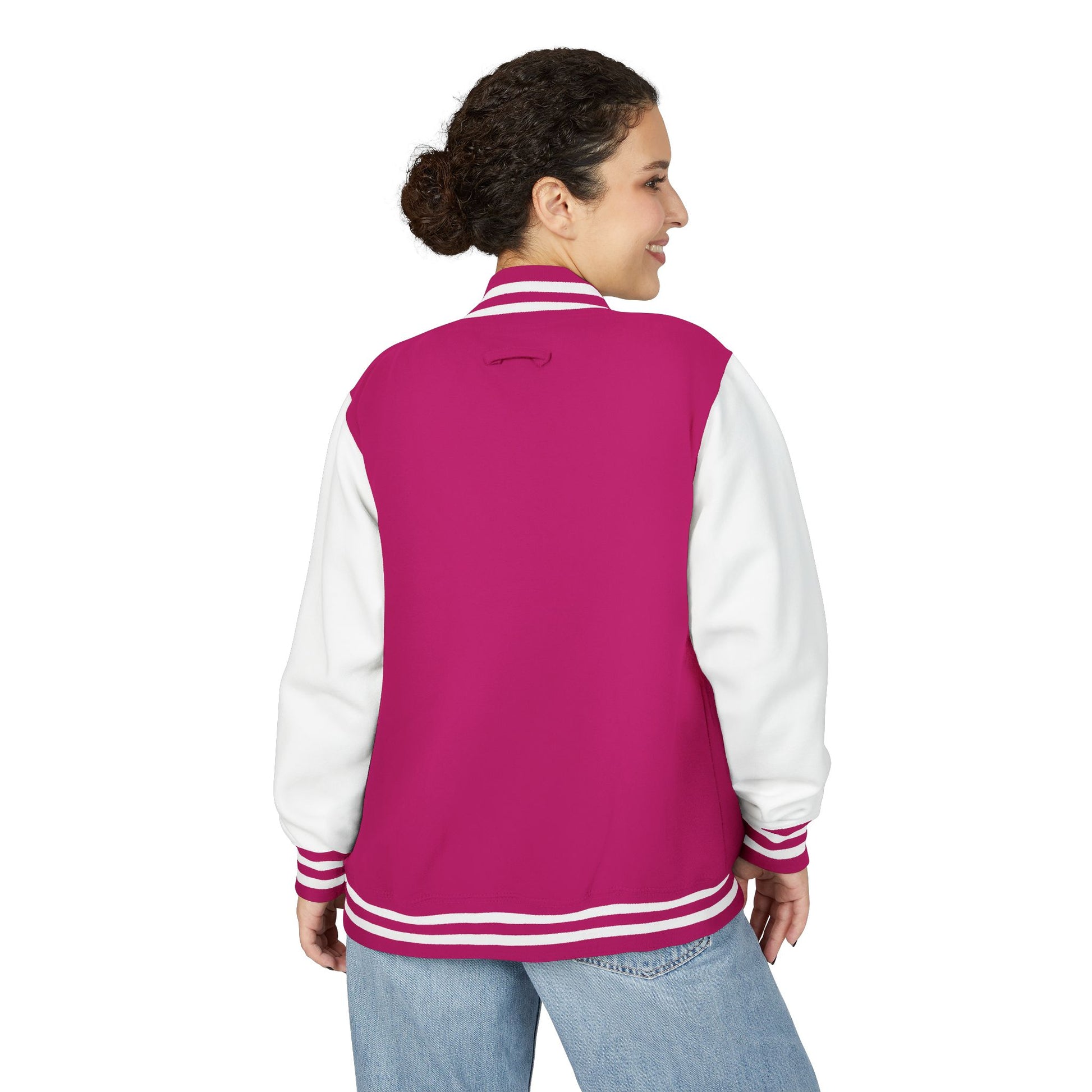Vibrant Unisex Letterman Jacket | Stylish Outerwear for Casual Days, Ideal for Sports, College Events, Birthdays, Gifts.