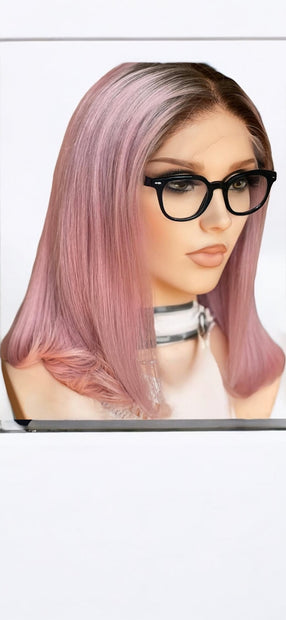 Pink Monday!- High Grade Human Hair .takes days to customize to order. This order will take 7-15 days to custom make by the designer & then up to 10 days to receive , package and ship .