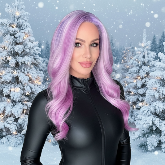 Greek Goddess-Petite!-In Stock- actual wig pictured here.Scandinavian hairline