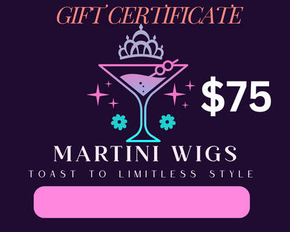 Martini Wigs Gift Cards