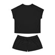 Chic Women's Black Short Pajama Set - Cozy & Stylish Sleepwear
