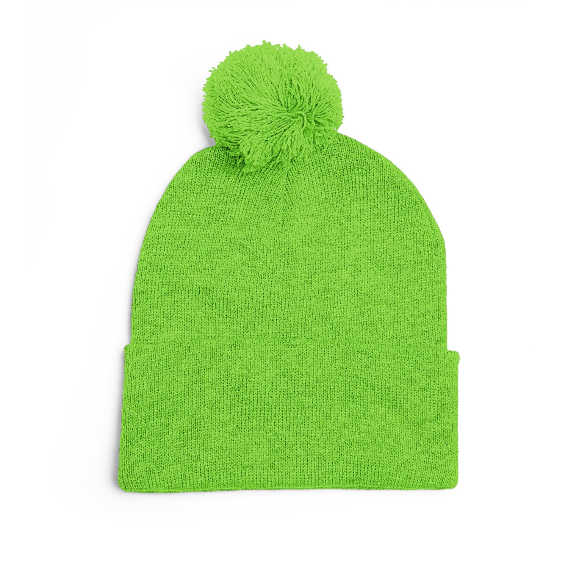 Cozy Pom-Pom Knit Cap for Cold Days, Embroidered Beanie for Winter, Perfect Gift for Friends, Outdoor Fun, Holiday Accessories.