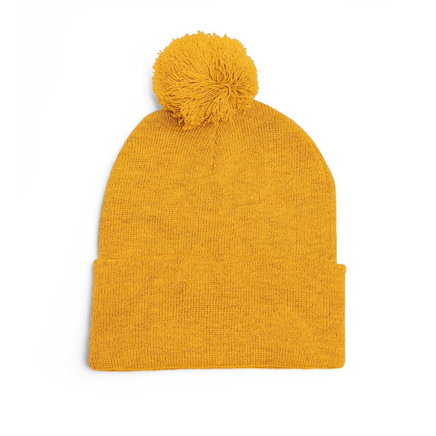 Cozy Pom-Pom Knit Cap for Cold Days, Embroidered Beanie for Winter, Perfect Gift for Friends, Outdoor Fun, Holiday Accessories.