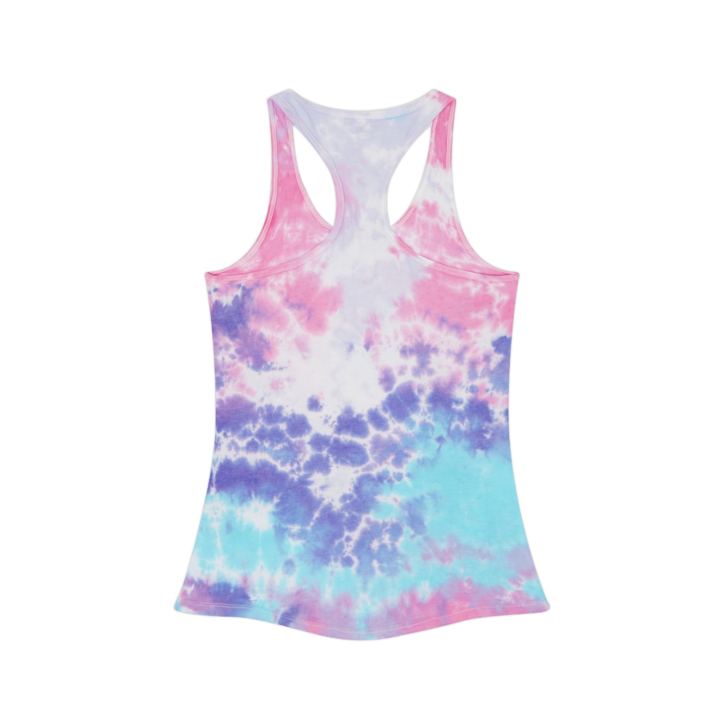 Vibrant Tie Dye Racerback Tank Top - Stylish Summer Essential for Any Occasion
