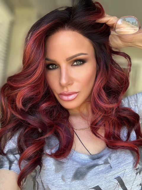 Vegas! Completes Mid-May/early June. Will not receive until or before then. order separately or with other preorders only . Actual photos of wig.