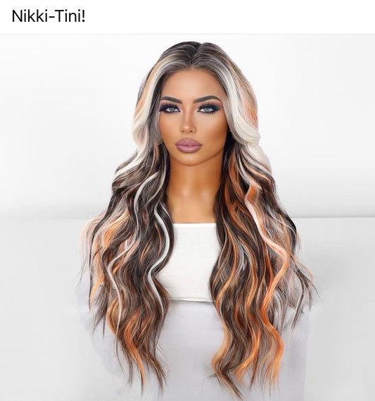 Nikki-Tini ! preorder only! Completed wig colors can vary . Due end of Jan/ February/March