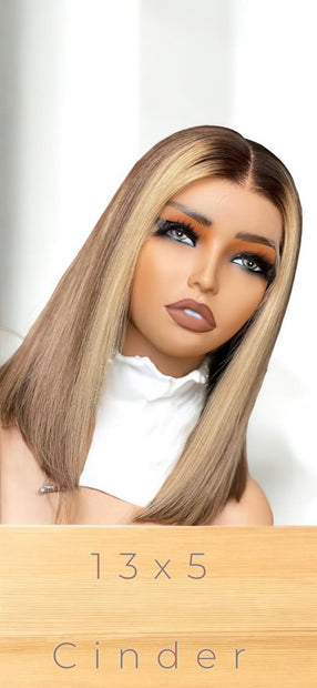 Cinder- High Grade Human Hair .takes 7-15 days to customize to order. This order will take 7-15 days to custom make by the designer & then up to 10 days to receive , package and ship .
