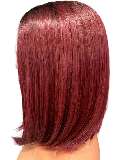 MADDIE- Burgundy with root shadow