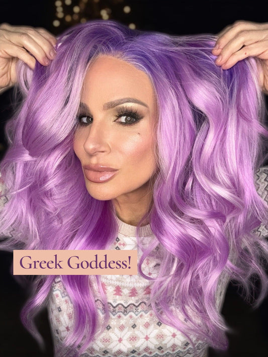 Greek Goddess-Petite!-In Stock- actual wig pictured here.
