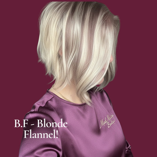 Blonde Flannel! In Stock!