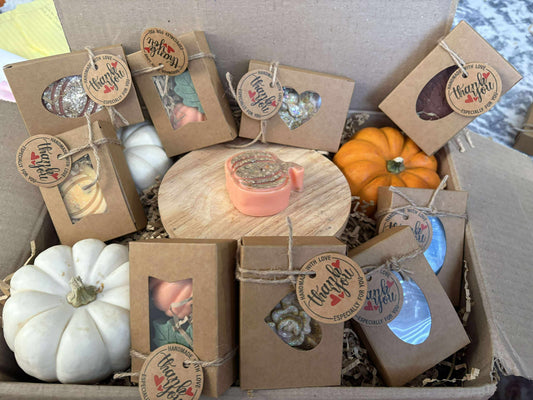 Hand -Crafted Fall Scented Soaps.