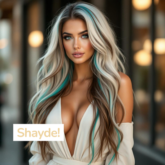 Shayde! preorder only! Completed wig colors can vary .