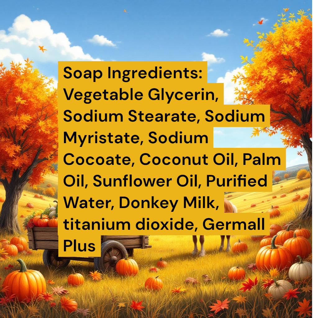 Hand -Crafted Fall Scented Soaps.